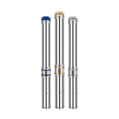 ปั๊มลึกบนแบตเตอรี่ที่มีแดด